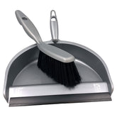 Plastic Dustpan and Soft Hand Brush